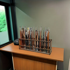Desktop Paintbrush Marker Organizer for Office
