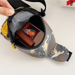 Boys Dinosaur Crossbody Bag Lightweight Chest Bag