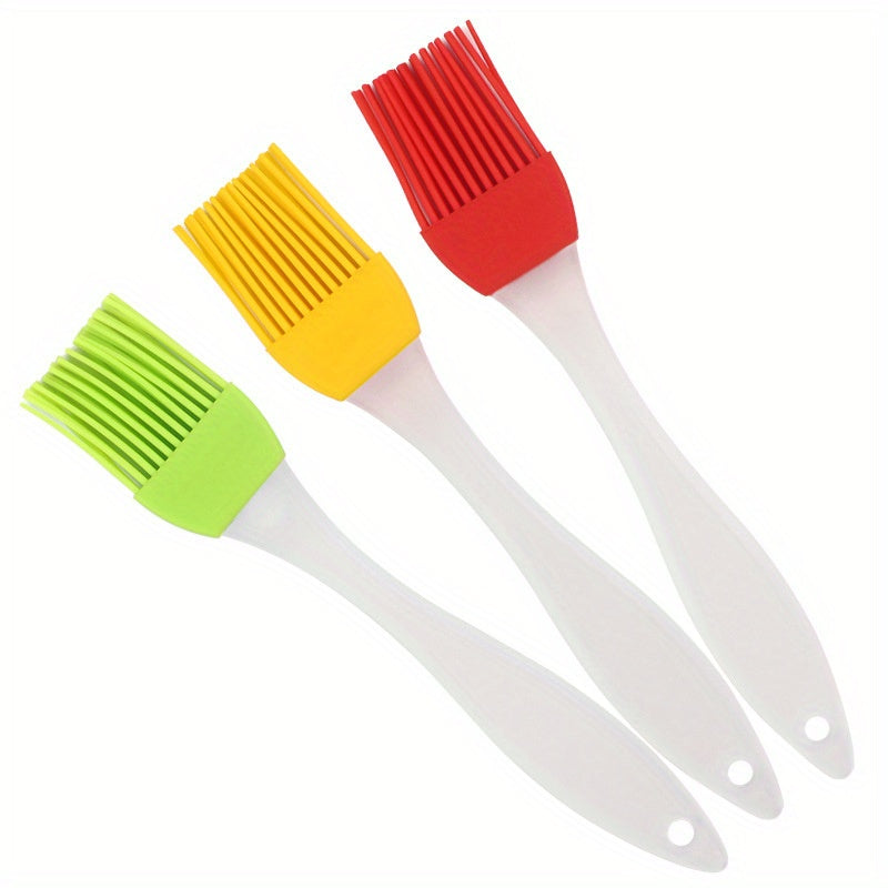 6pcs Silicone BBQ Baking Food Brush High Temp Resistant