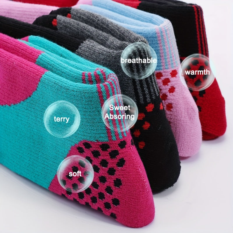 Winter Warm Ski Socks - Thicken Crew Socks For Girl