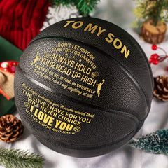 1pc Int'l Size Basketball w/ Pump - Ideal Grandson Gift