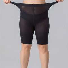 Solid High Stretch Short Skinny Pantyhose