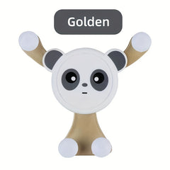 Panda Car Phone Holder Air Outlet Navigation Buckle Type