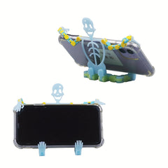 Glowing Skeleton Set Phone Stand Toy