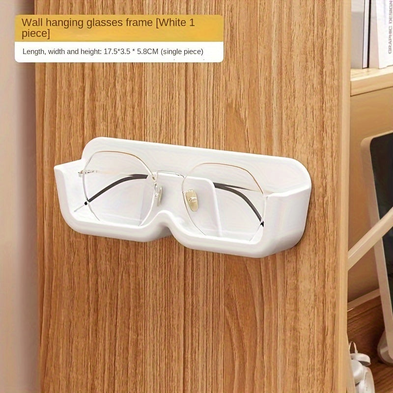 Wall Mounted Storage Box Small Floating Shelves Non Punching Glasses Wall Displa