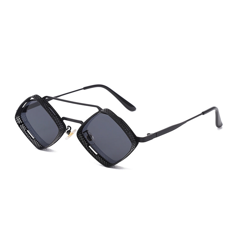 Metal Polygonal Sunglasses UV400 For Men