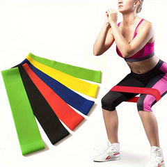 5pcs Yoga Elastic Resistance Band for Fitness Stretching Tension