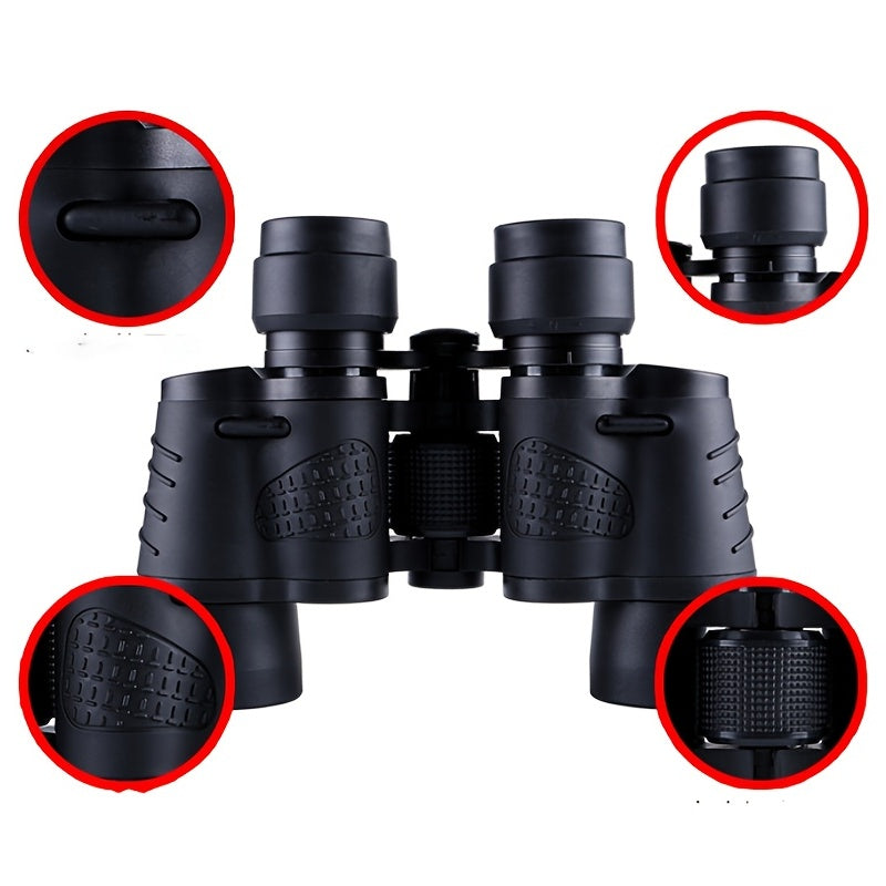 80X80 HD Telescope 10X Magnified Non Vertigo Binoculars
