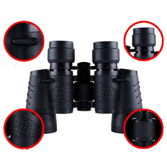 80X80 HD Telescope 10X Magnified Non Vertigo Binoculars