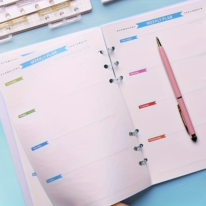 3-Ring Binder Set - 4 Pack of Assorted Colors