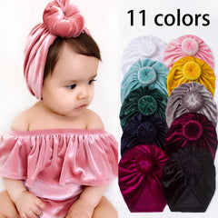 Baby Girls Knotted Cap for Holiday Party Photography Props
