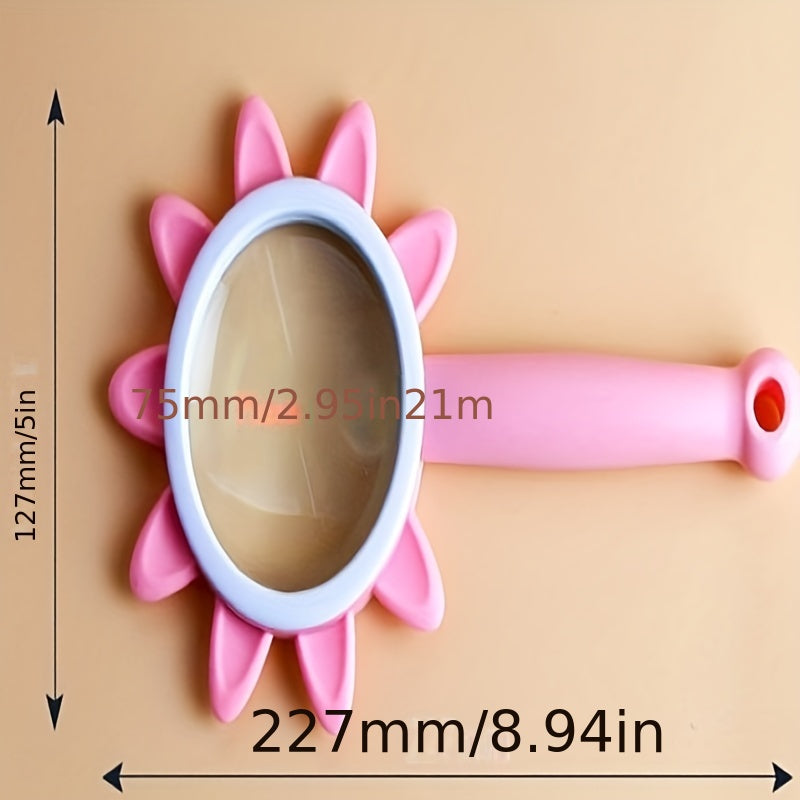 Portable 5X Magnifying Glass for Kids & Elders - High Definition