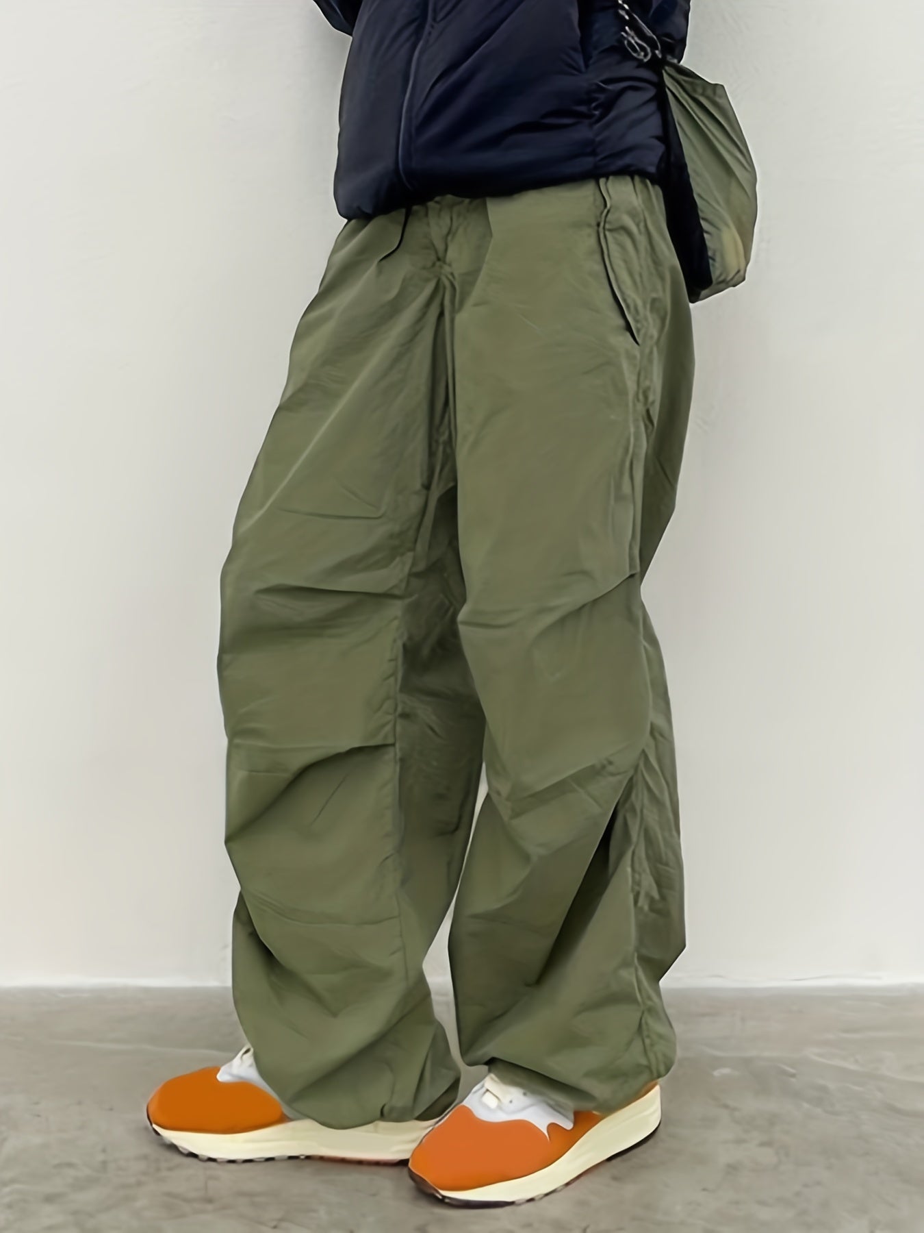 Y2K Low Waist Wide Leg Cargo Pants for Women