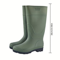 Men's Waterproof Rain Boots Non-slip for Outdoor Working Fishing