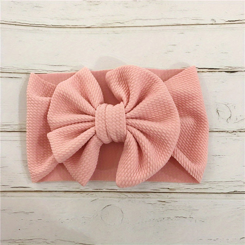 Cute Baby Girls Big Bow Knot Headband Soft Hair Accessories
