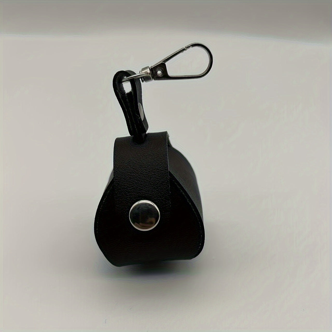 Outdoor PU Leather Golf Ball Bag w/ Magnetic Buckle