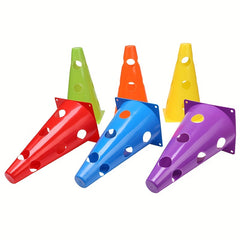 Small Training Cones Set Soccer Agility Field Marker Football Basketball Drills