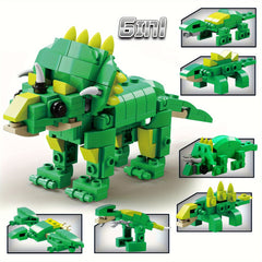 Dinosaur Building Block Toy Set - Triceratops Pterosaur - 172pcs