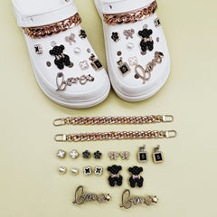 Bear Chain Shoe Accessories for Party Favors Birthday