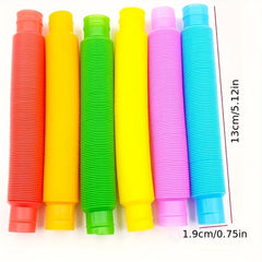 20pcs Pop Tube Fidget Toys & Party Supplies for Stress Relief Puzzle Learning
