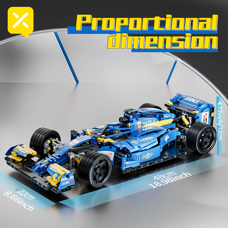 Briczplay1 F1 Building Block Car - Fun for Enthusiasts