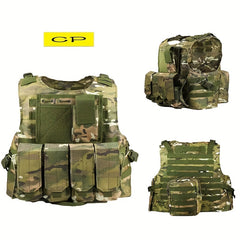 Adjustable Airsoft Vest Lightweight Oxford Cloth Training Vest