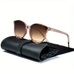 Cat Eye Sunglasses Mod Gradient Lens Glasses UV400