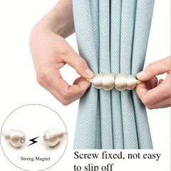 Modern Magnetic Curtain Tieback Gourd Buckle for Home Decor
