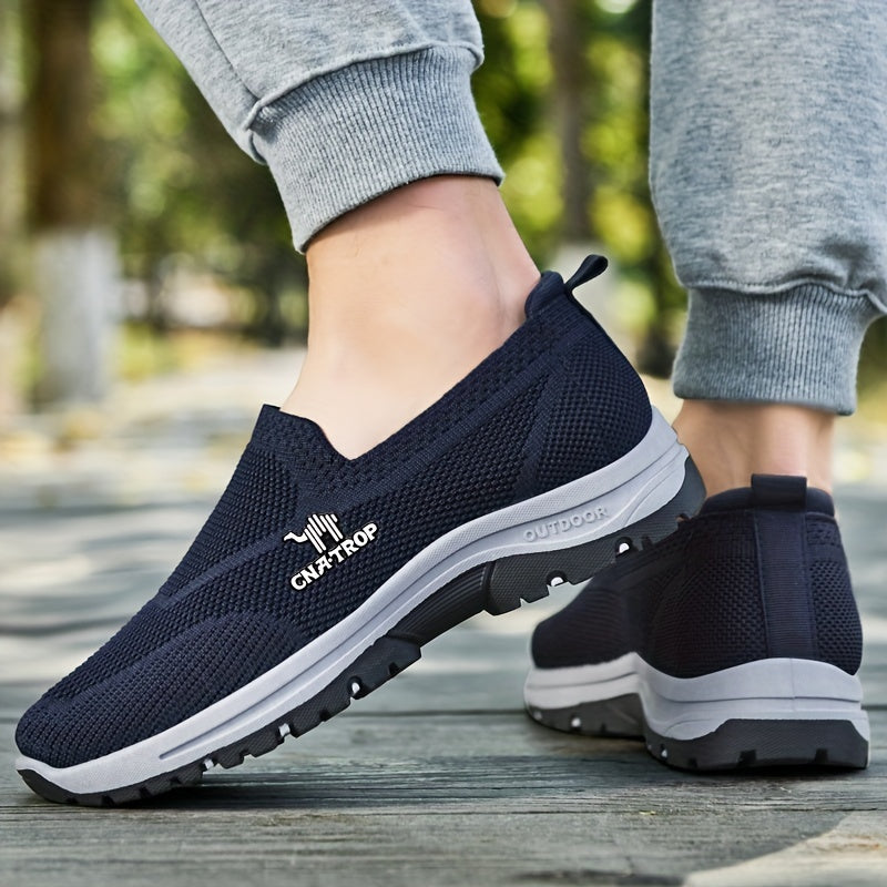 Men's Breathable Loafer Shoes with Non Slip Sole for Spring and Summer