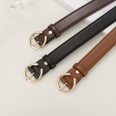 C Shaped Buckle Head Belt for Girls