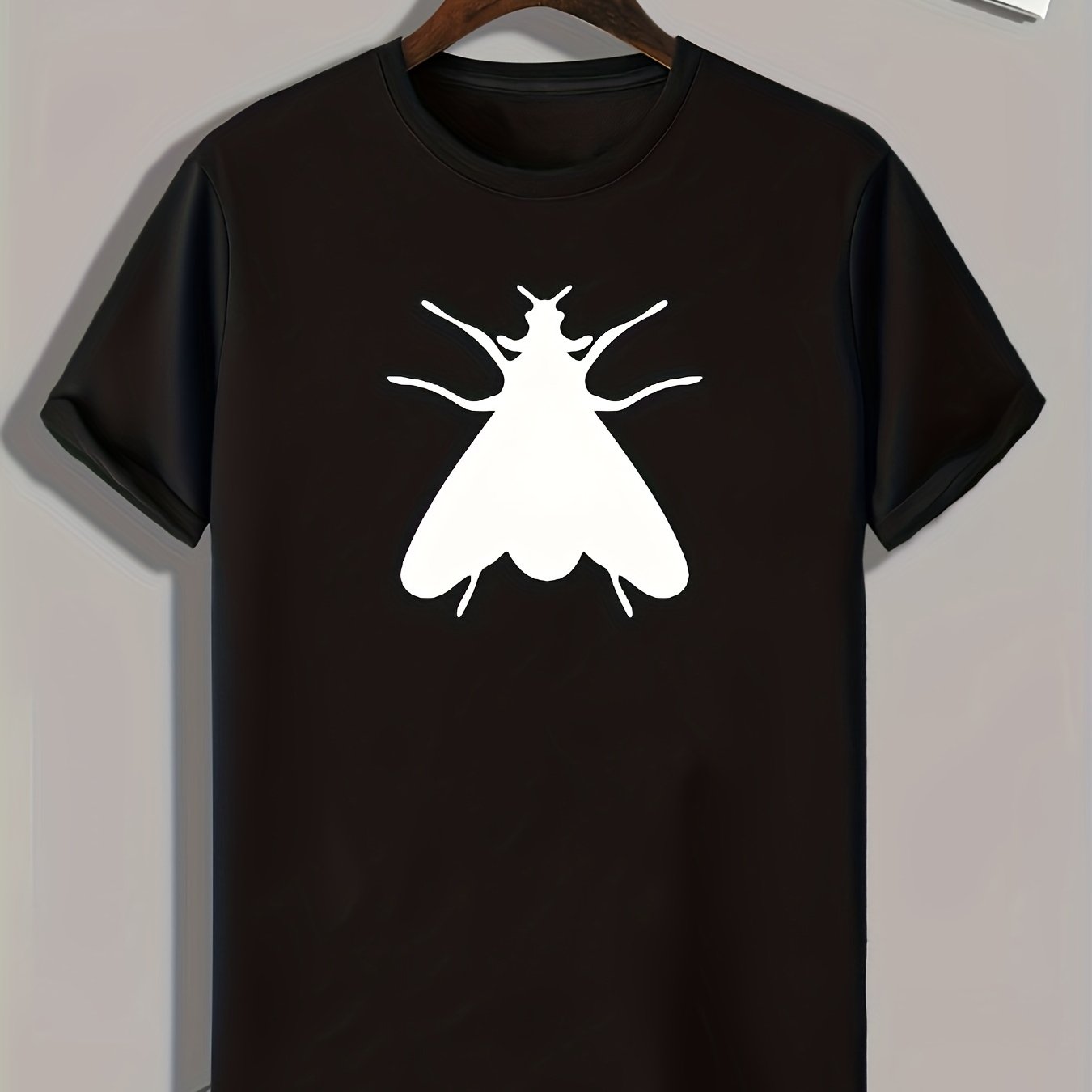 Insect Pattern Print Men's Comfy Sports T-shirt Graphic Tee