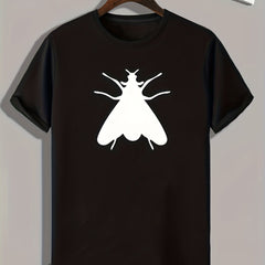 Insect Pattern Print Men's Comfy Sports T-shirt Graphic Tee
