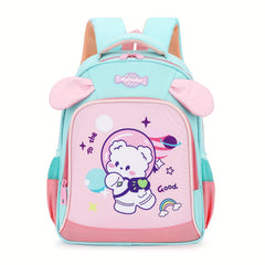 Unicorn Dinosaur Astronaut Backpack Large Capacity Lightweight Student Bag