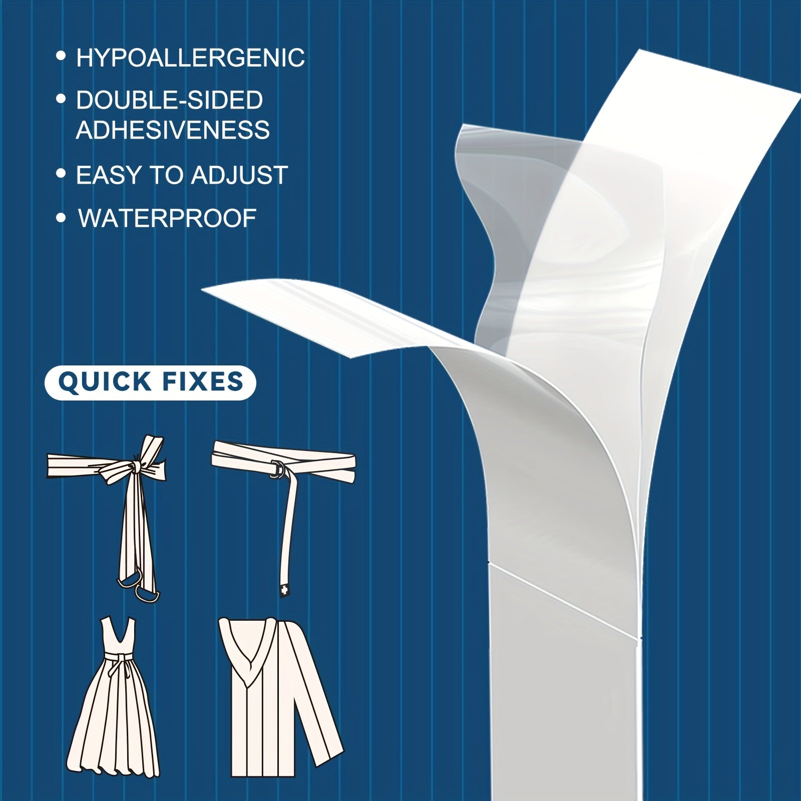 Invisible Anti-slip Stickers for Shirt Neck
