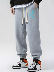 Rabbit Hero Drawstring Sweatpants Loose Fit Casual Joggers For Men