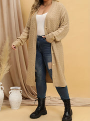 Women's Long Sleeve Button Up Cardigan