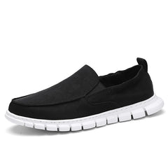 Men's Comfy Slip On Loafer Shoes Casual Anti skid Flat Shoes