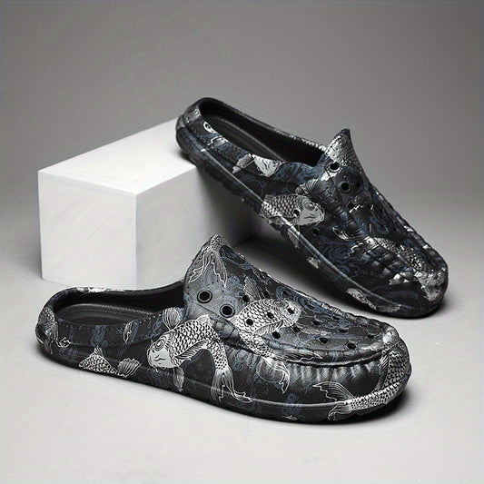 Men's Lightweight Slip On Closed Toe Slippers