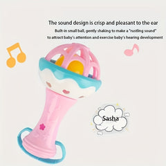 Colorful Soft Rattle 1pc Baby Rattle Christmas Gift Set For Babies