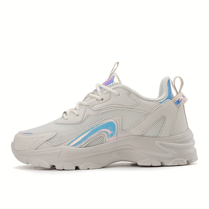 Mesh Lace-up Platform Sneakers Women's Footwear
