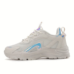 Mesh Lace-up Platform Sneakers Women's Footwear