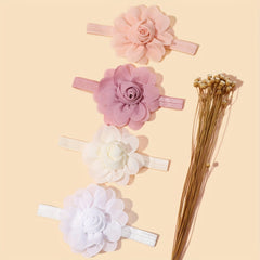 Chiffon Flower Baby Headband Newborn Infant Hair Band