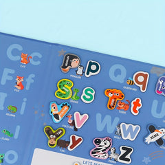 Magnetic Letters Book for Kids 3+ to Learn English Letters