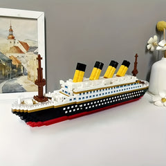 1000 Pcs Cruise Model Building Kit Romantic Fantasy Assembly Gift