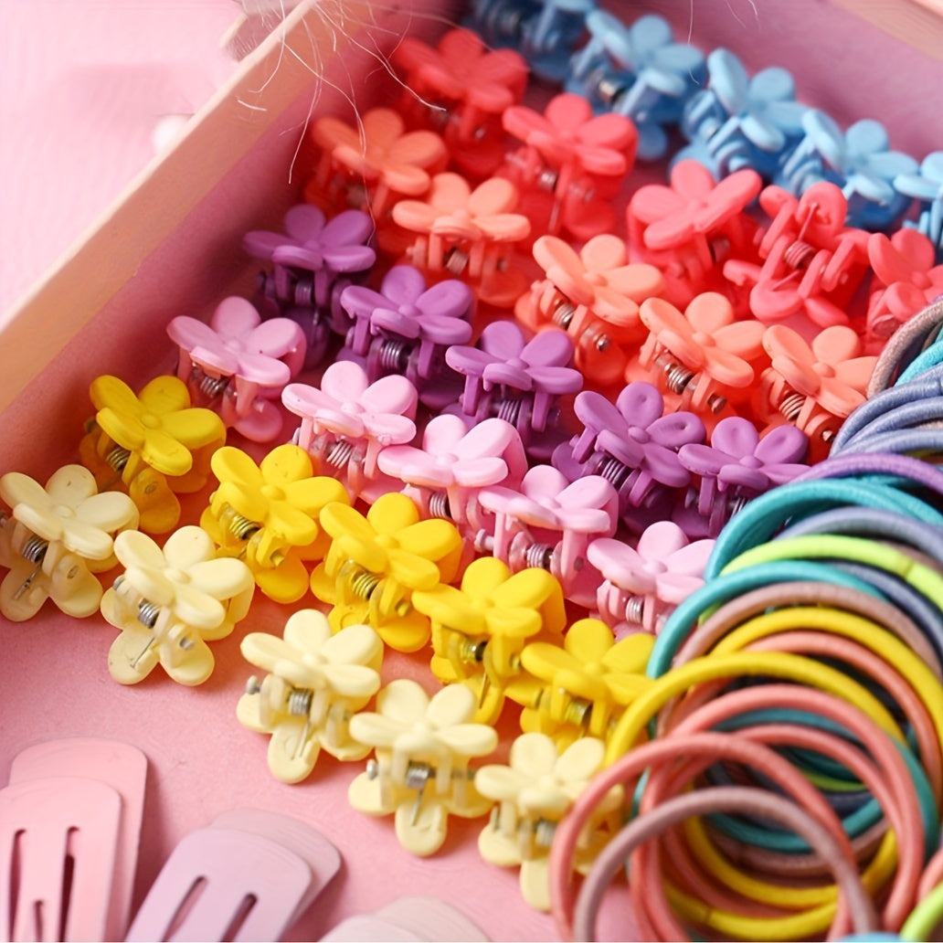 780pcs Children's Jewelry Hairpin Hair Card Set - Gift Boxed