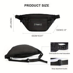 Waist Bag Fanny Bag Chest Bag Messenger Bag Men's Women's Single Shoulder Bag