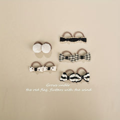 10pcs Bow Hair Ties for Girls