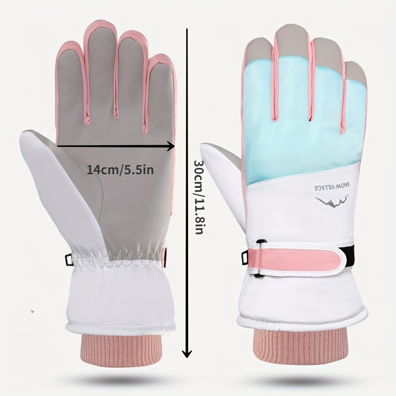 Unisex Skiing Gloves Winter Outdoor Riding & Mountaineering Gloves