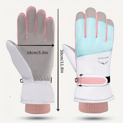 Unisex Skiing Gloves Winter Outdoor Riding & Mountaineering Gloves