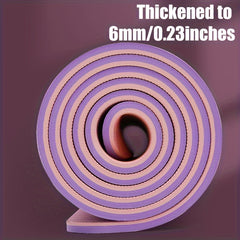 Thicken Yoga Mat Non-slip Fitness Mat 183x61x0.72in